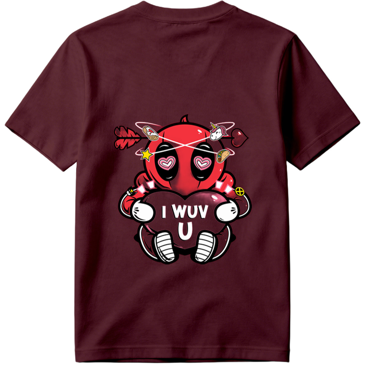 Deadpool I Wuv U - Tee
