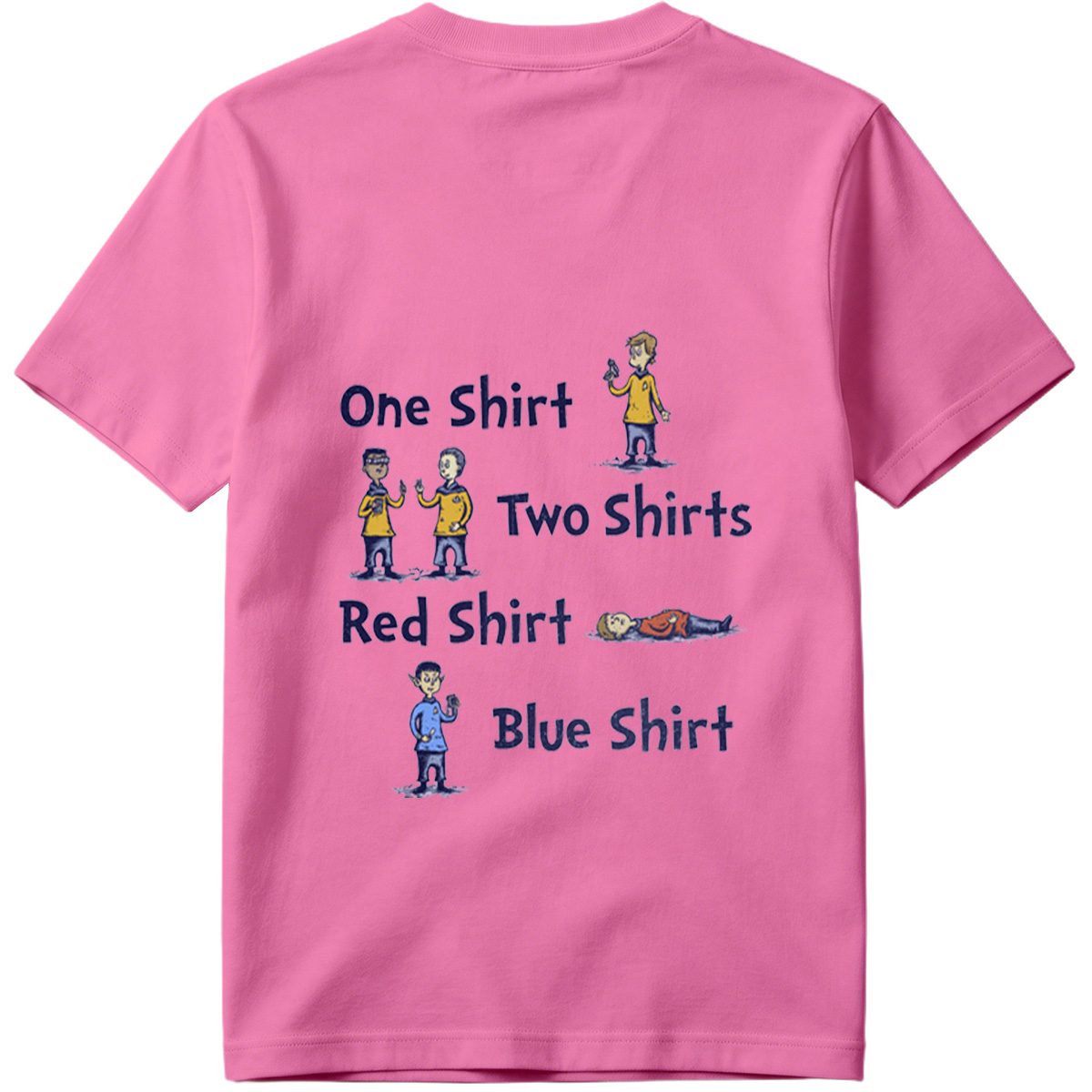 Star Trek: One Shirt, Two Shirts, Red Shirt, Blue Shirt - Tee