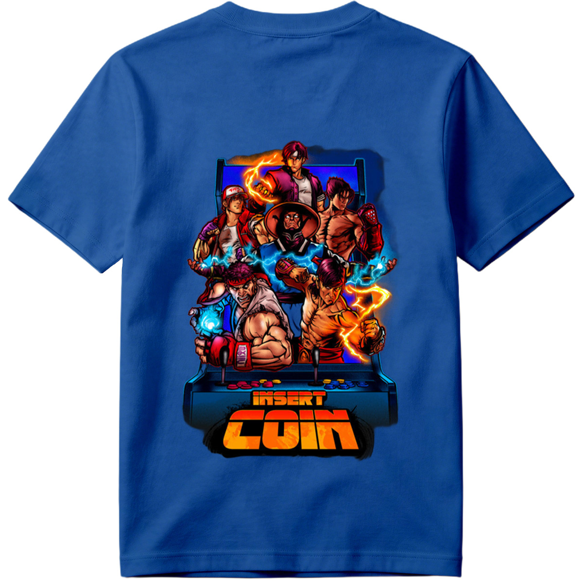 Street Fighter: Ryu, Ken, Chun-Li, Guile, Zangief, M. Bison - Tee