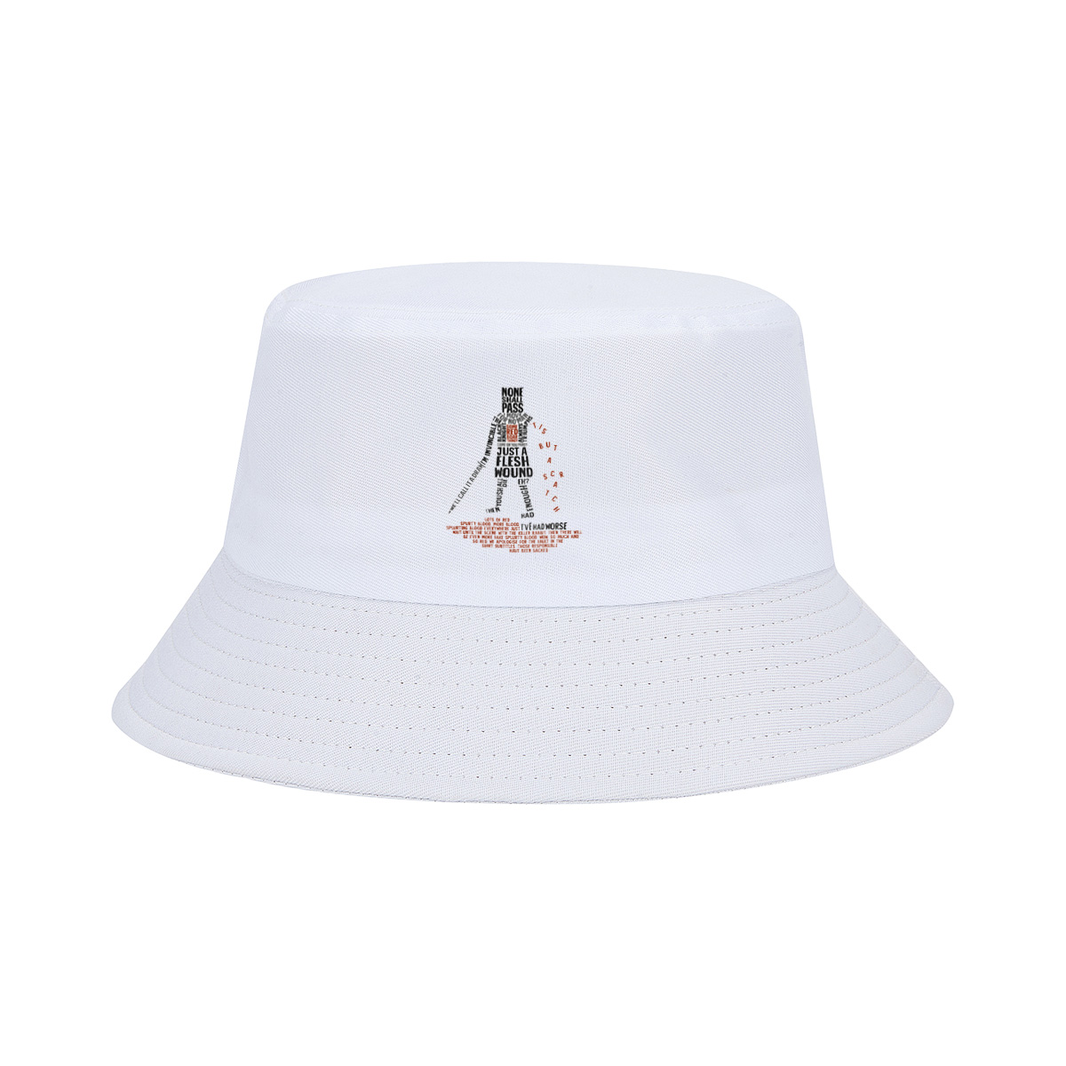 Monty Python and the Holy Grail - Knight's Quote Art - Fisherman's Hat