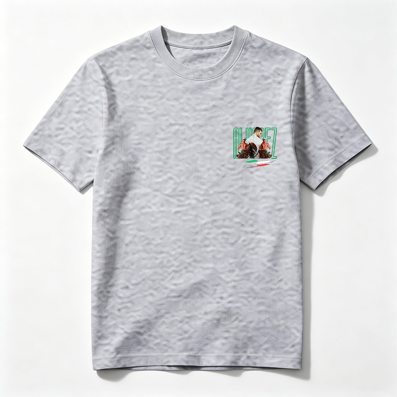 Canelo Alvarez: Mexican Boxing Champion with WBC and WBA Belts - Tee