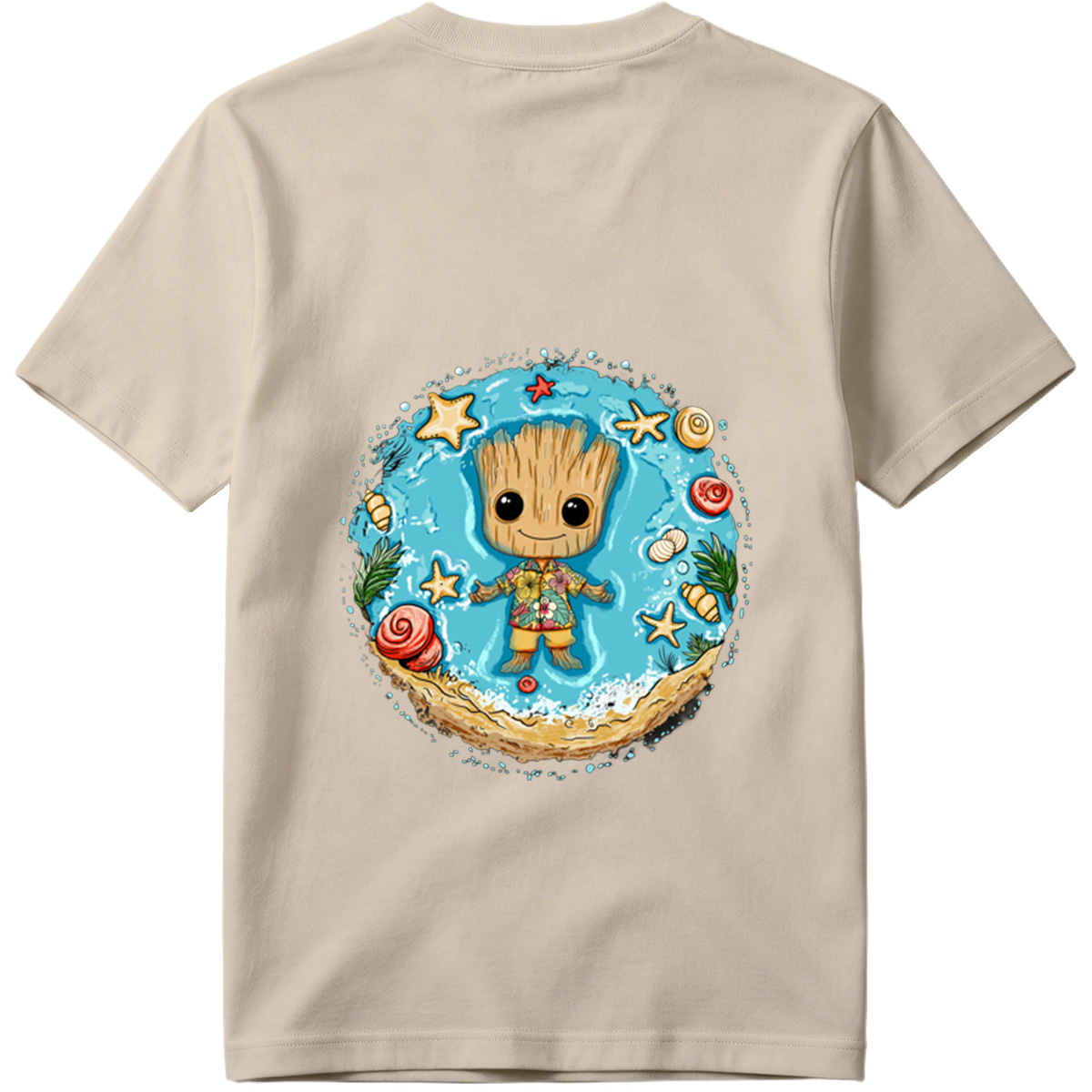 Guardians of the Galaxy - Baby Groot at the Beach - Tee