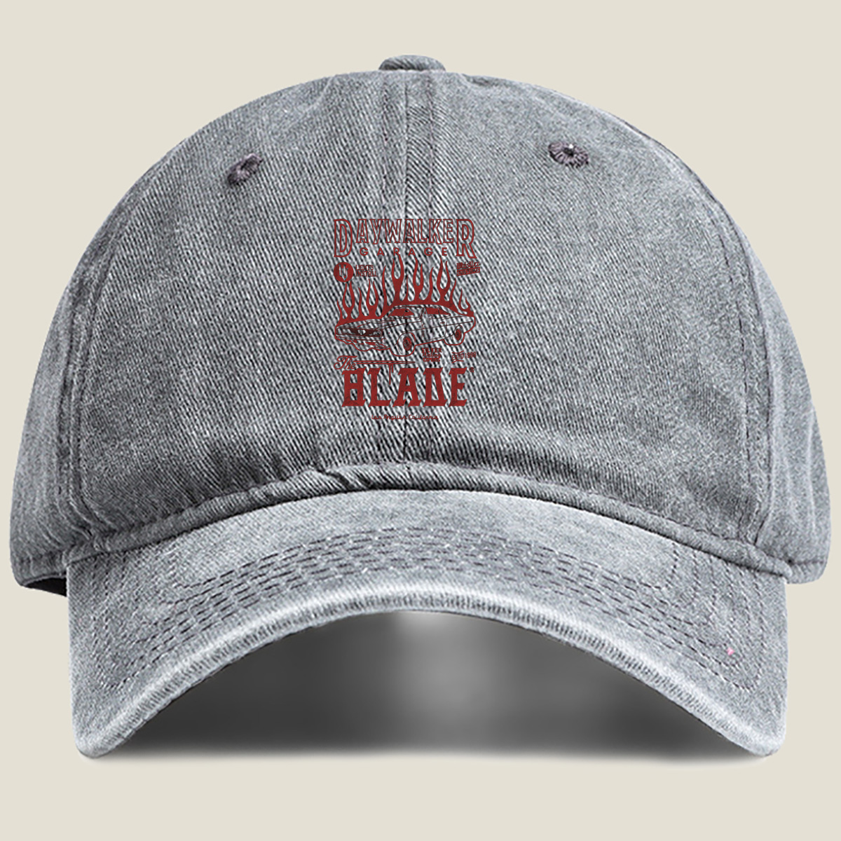 Daywalker Garage: The Blade - Washed Denim - Baseball Cap