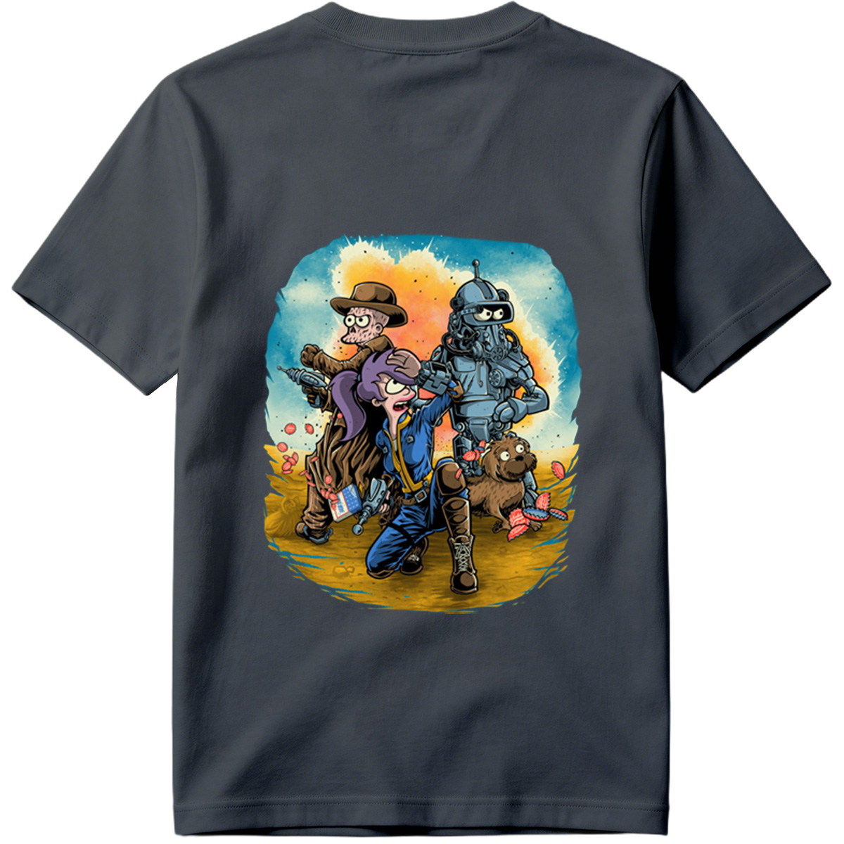 Futurama: Fry, Bender, and Leela Adventure - Tee