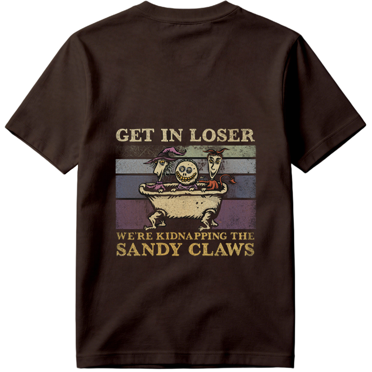 The Nightmare Before Christmas: Jack, Sally, and Oogie Boogie in a Bathtub - Tee
