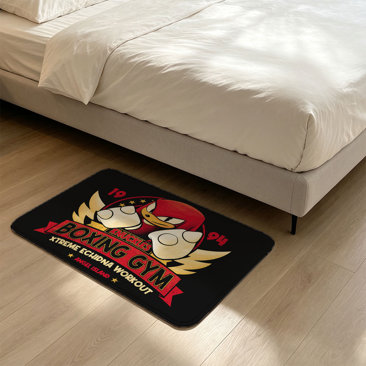 Knuckles Boxing Gym: Xtreme Echidna Workout, Angel Island - Flannel floor mat