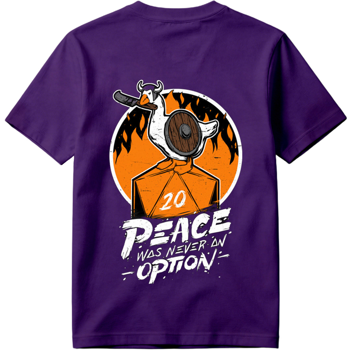 Duck Viking: Peace Was Never an Option - Tee