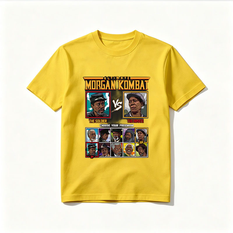 Ultimate Morgan Kombat: The Soldier vs The Inmate - Choose Your Freeman! - Tee