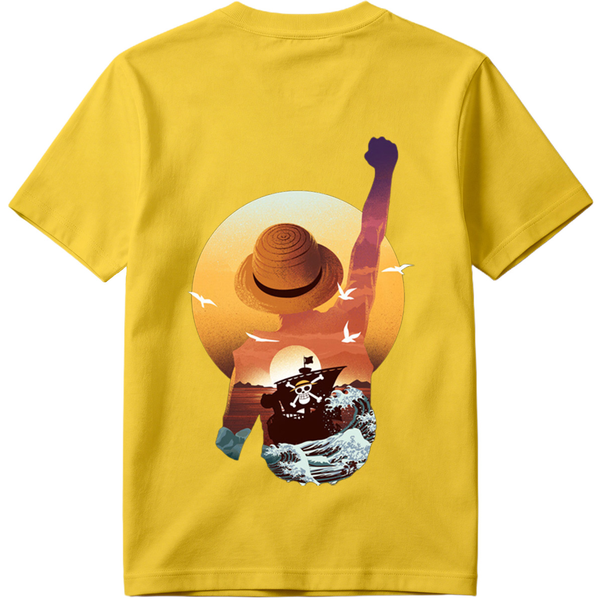 One Piece: Luffy and the Pirate Ship - Tee