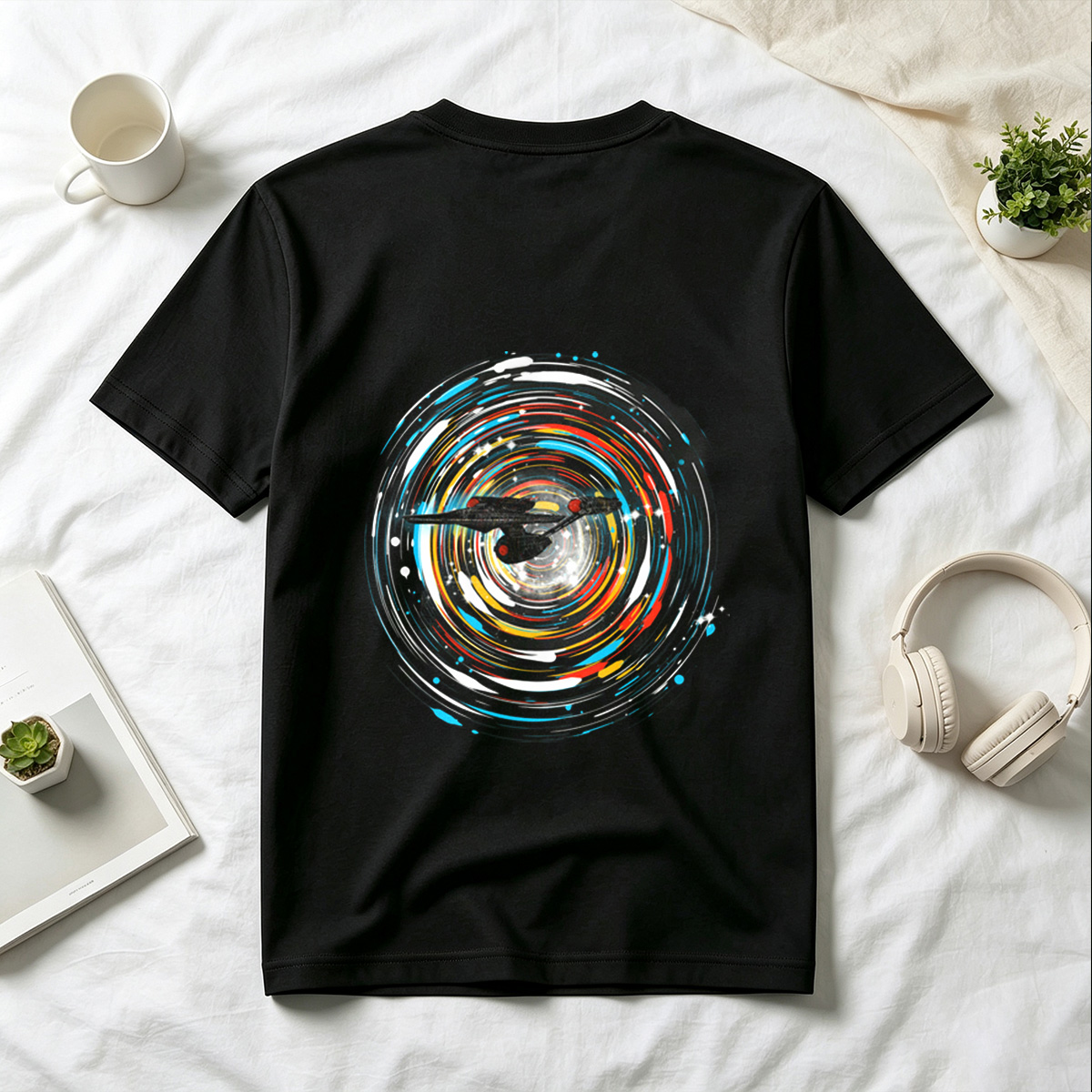 Star Trek: Enterprise in Warp Space - Tee