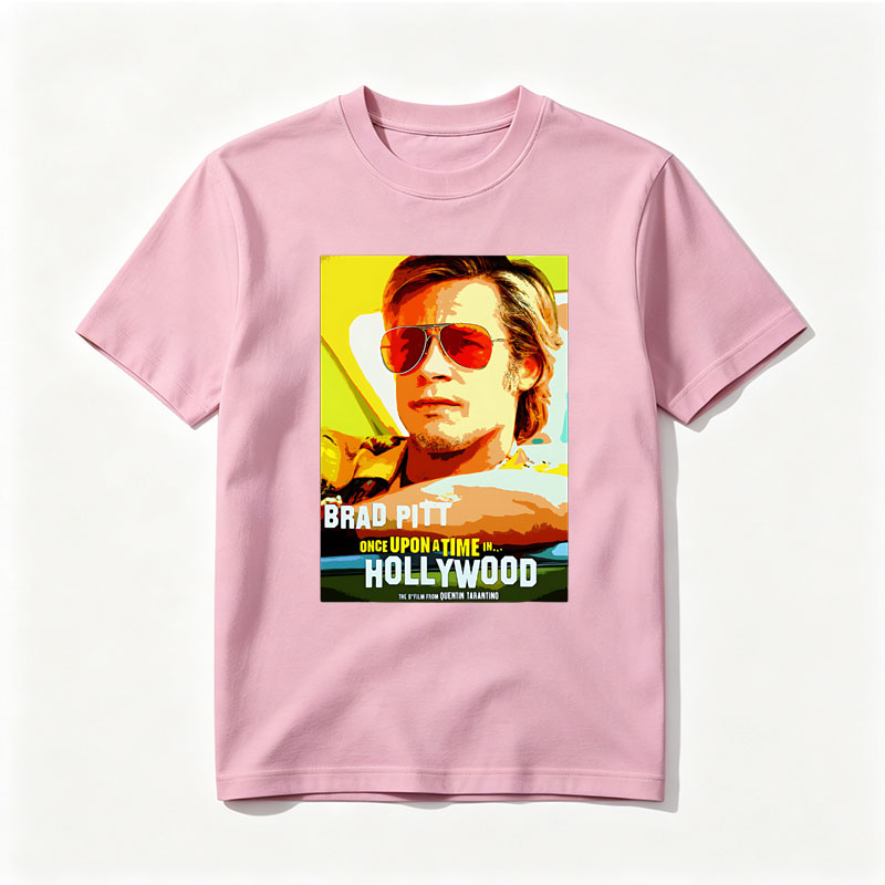 Brad Pitt in Once Upon a Time in Hollywood by Quentin Tarantino - Tee