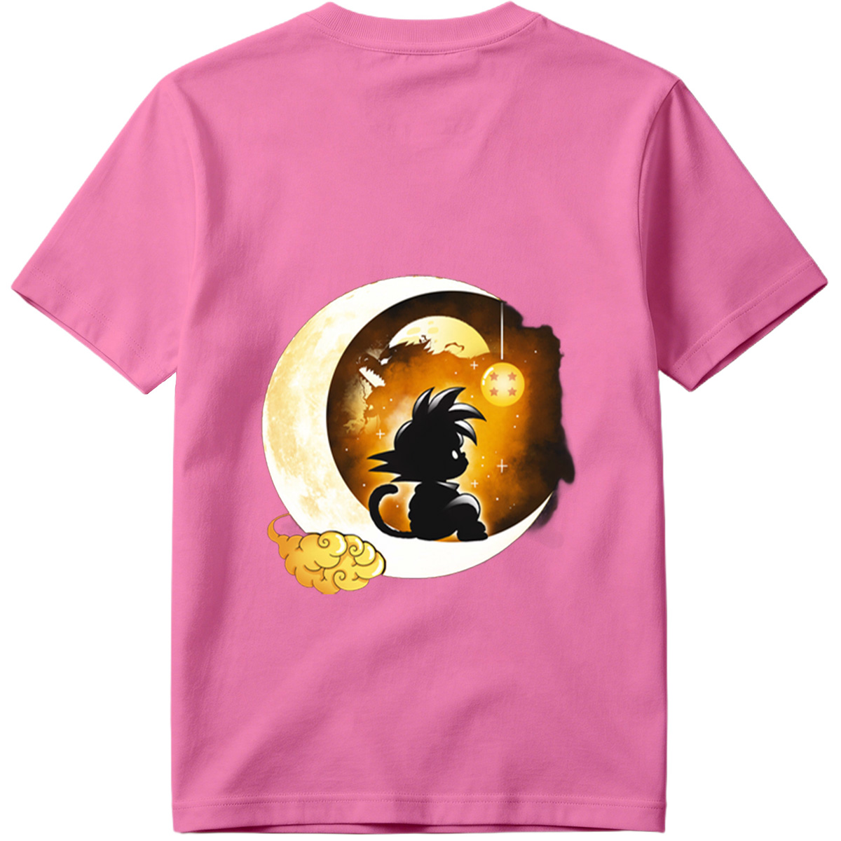 Dragon Ball: Goku and Moon with Dragon Ball - Tee