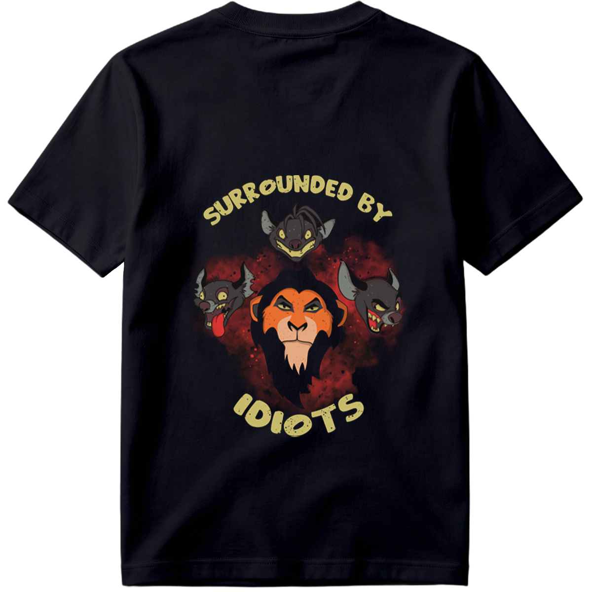 The Lion King: Scar Surrounded by Hyenas - Tee