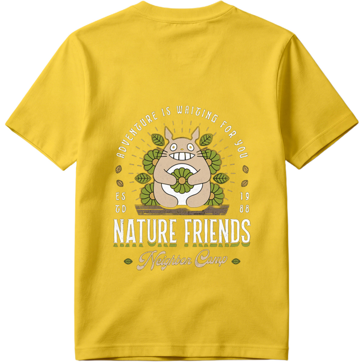 Totoro Nature Friends Neighbor Camp - Tee