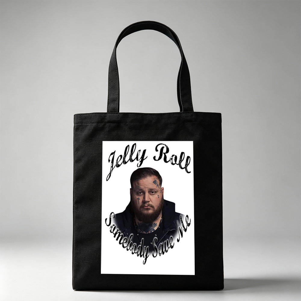 Jelly Roll in a Powerful Portrait with Tattoos and Intense Gaze for 