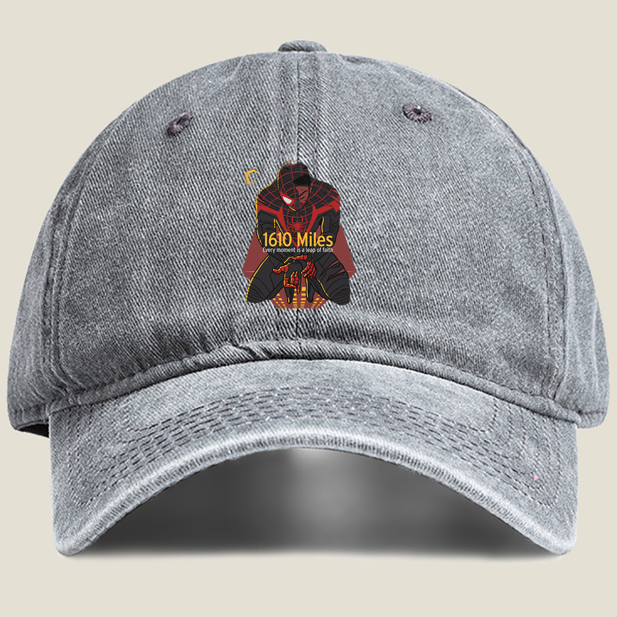 Spider-Man: Miles Morales - 1610 Miles - Washed Denim - Baseball Cap