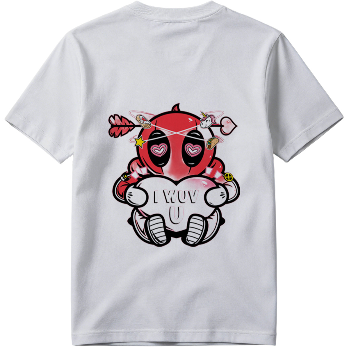 Deadpool I Wuv U - Tee