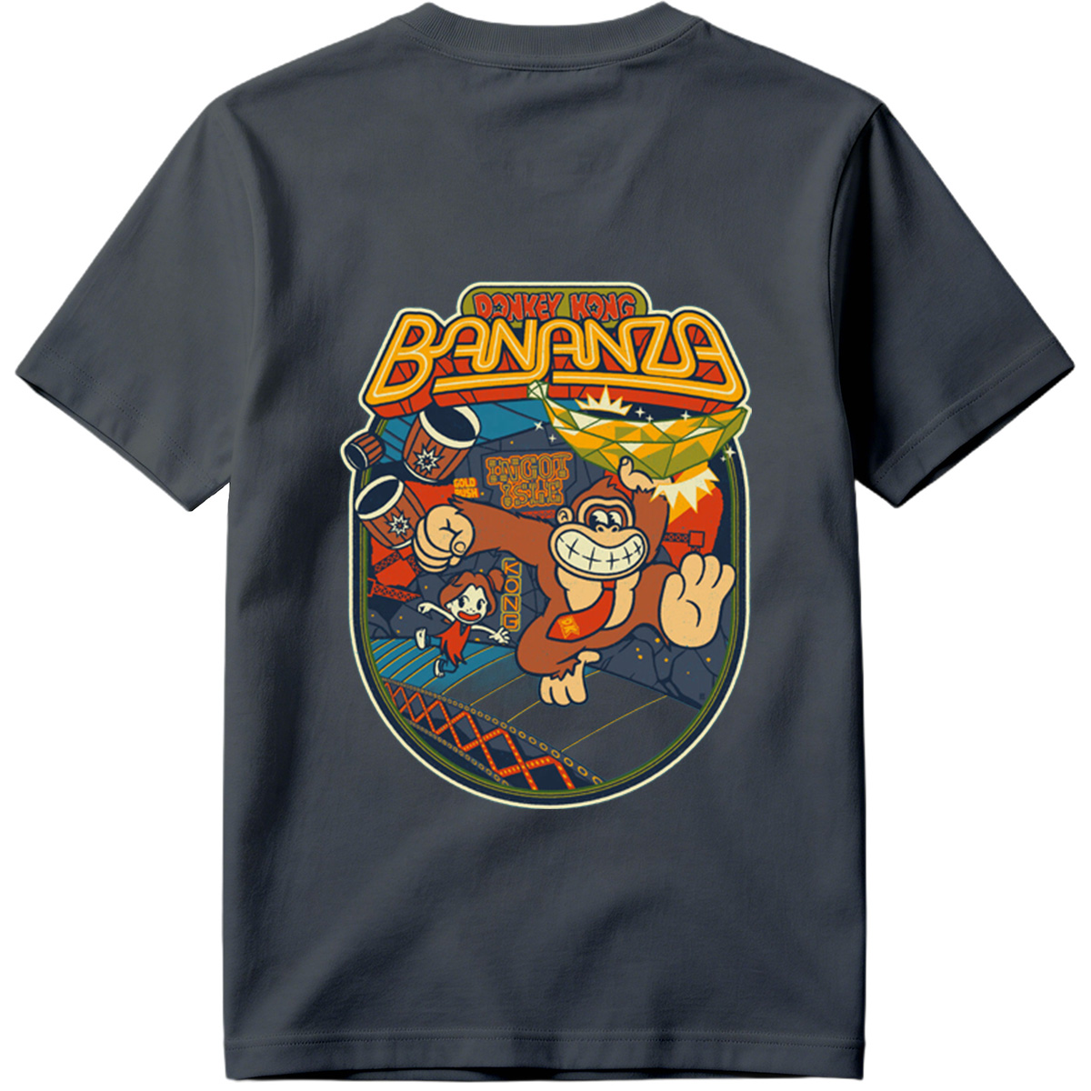 Donkey Kong Bananza: Donkey Kong and Diddy Kong Adventure - Tee