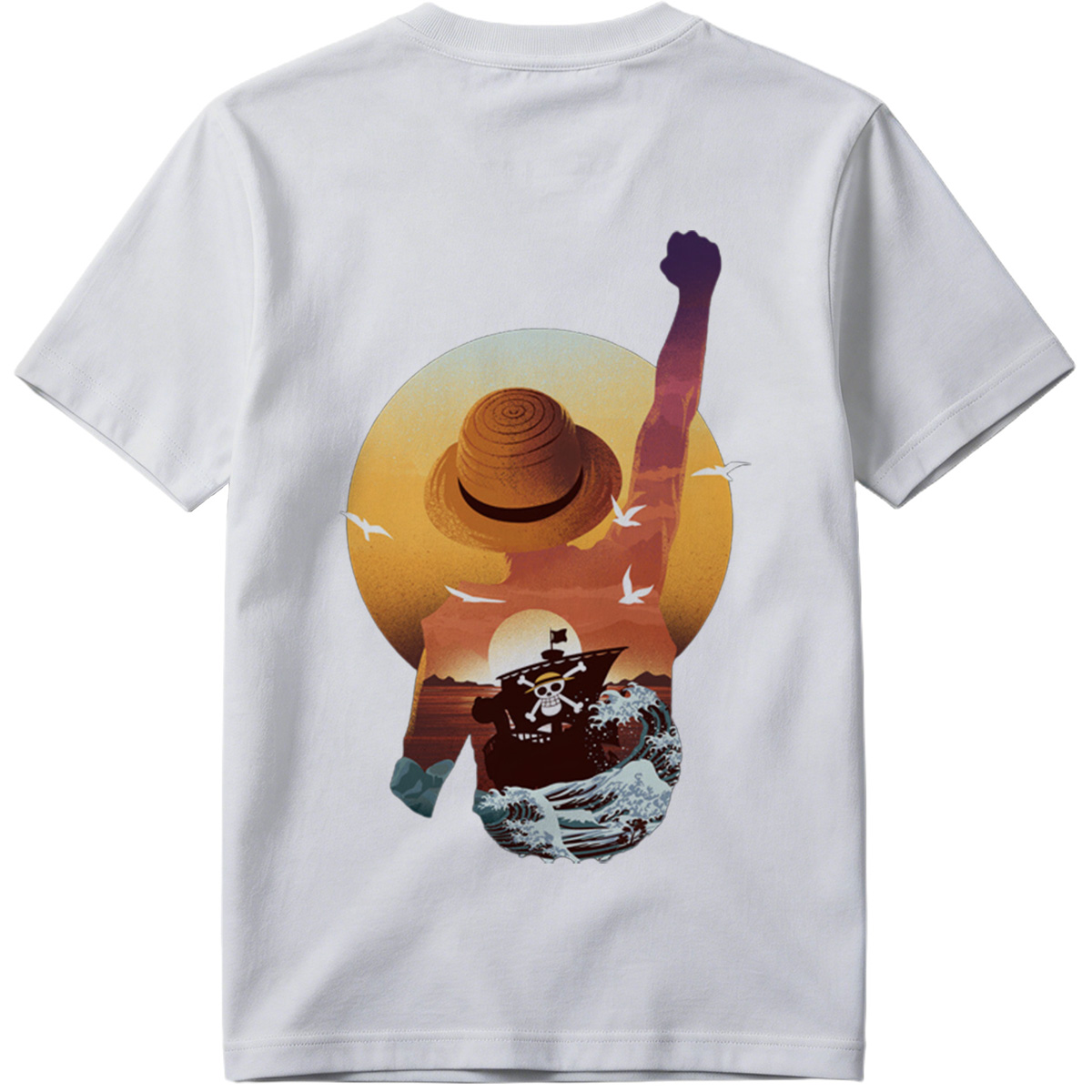 One Piece: Luffy and the Pirate Ship - Tee