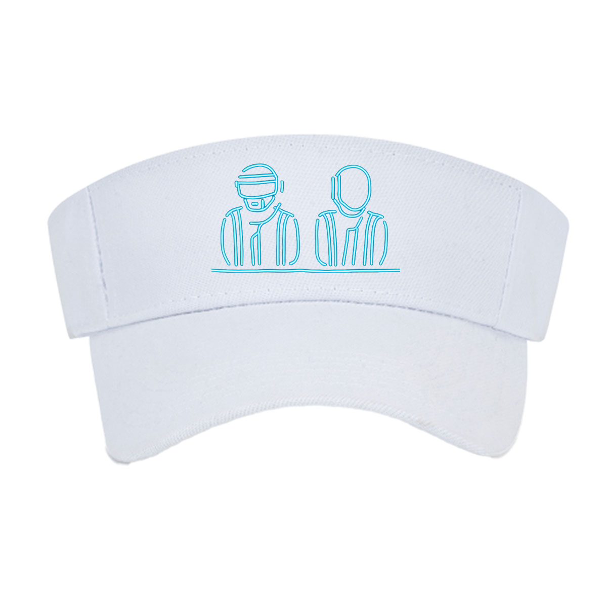 Daft Punk DJ Performance Outline -  Visor cap