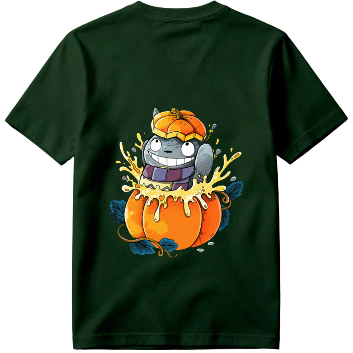 Pumpkin Cat in a Jack-o'-Lantern - Tee