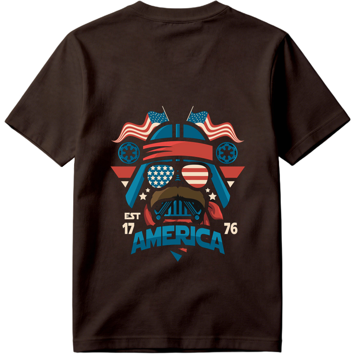 Star Wars Darth Vader America 76 - Tee