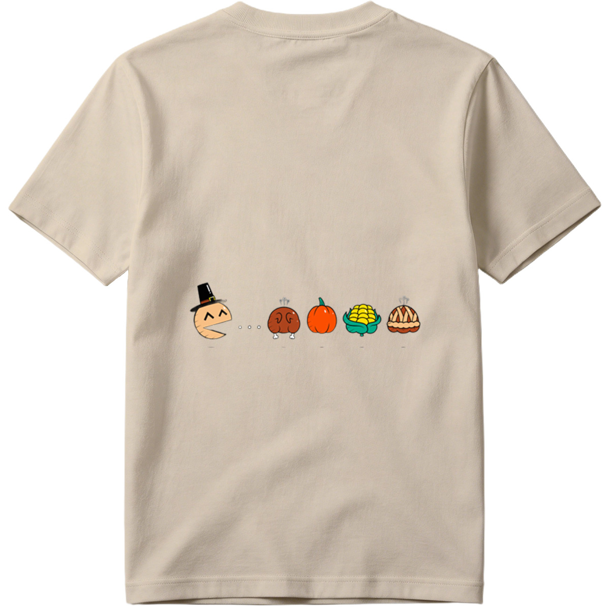 Pac-Man Thanksgiving Feast - Tee
