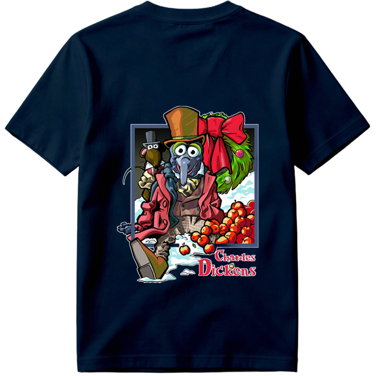 Charles Dickens: Scrooge and the Mouse - Tee