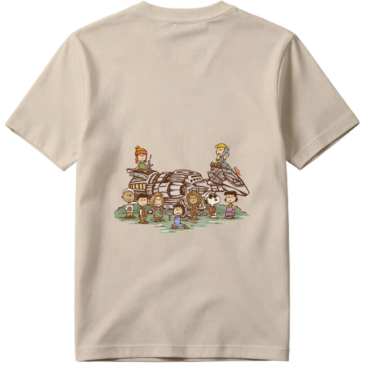 Peanuts Characters Meet Star Wars: A Galactic Adventure - Tee