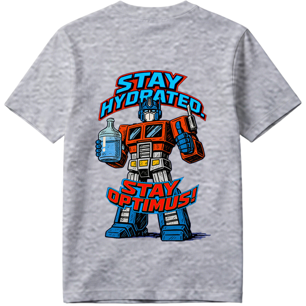 Transformers Optimus Prime Stay Hydrated Design - Tee