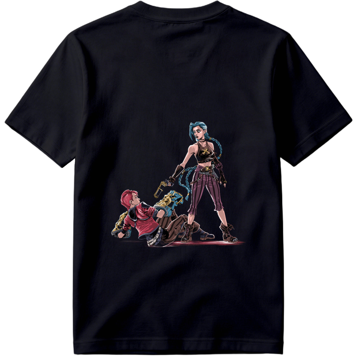 Jinx and Vi from League of Legends - Tee