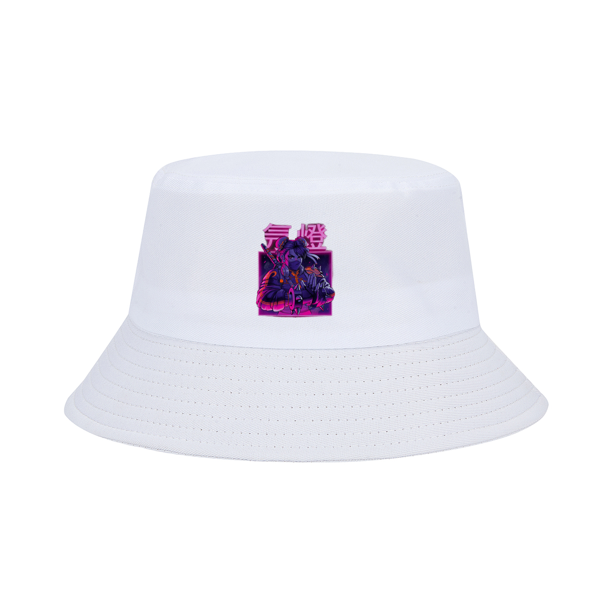 Cyberpunk Geisha: Neon Samurai - Fisherman's Hat