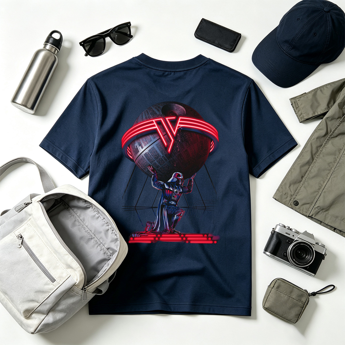 Darth Vader and the Death Star - Tee