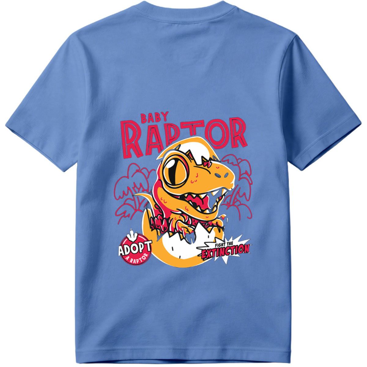 Baby Raptor: Adopt a Raptor, Fight the Extinction - Tee