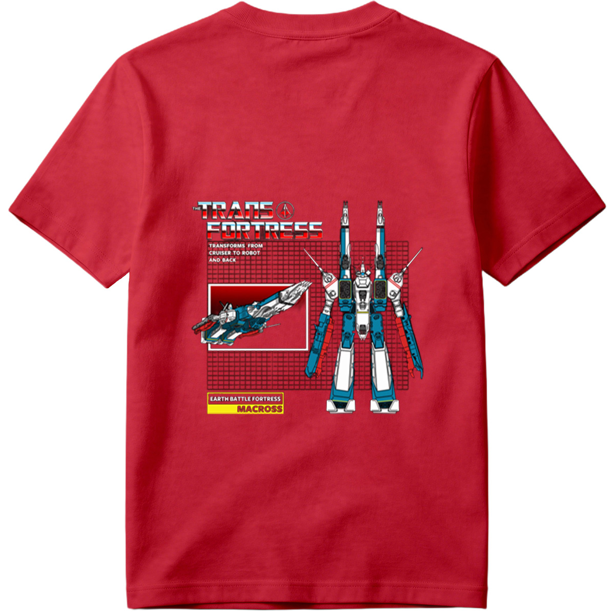The Trans Fortress: Earth Battle Fortress Macross - Tee