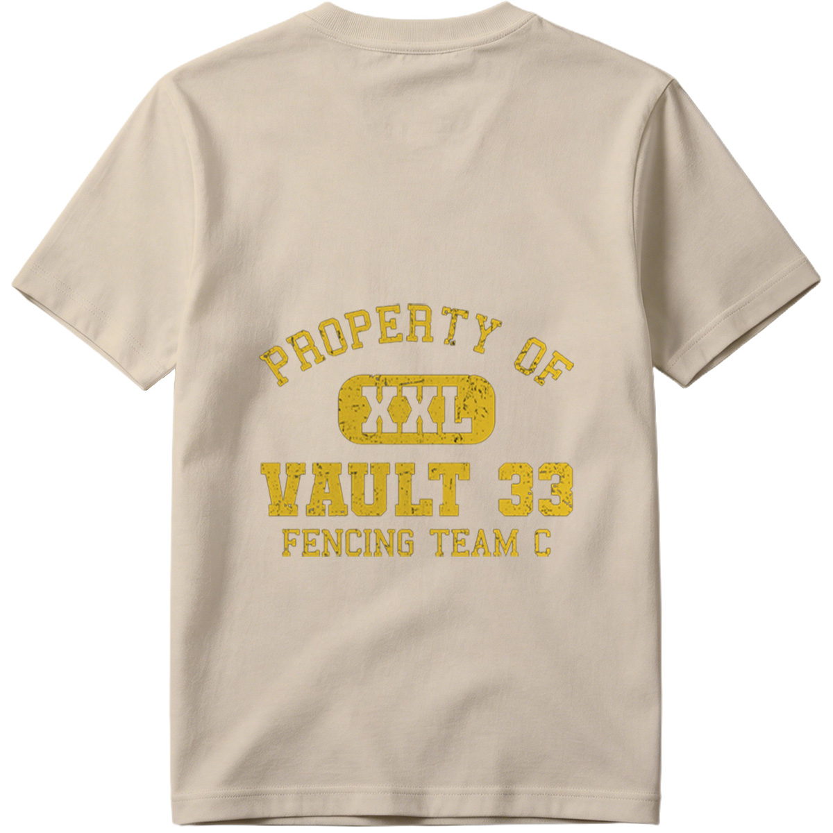 Property of Vault 33 Fencing Team C - Fallout Series - Tee