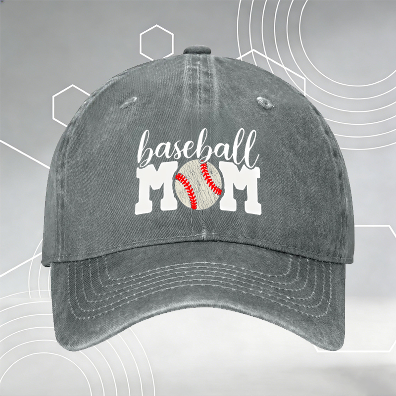 New Baseball Cap with Cute Fox Print 
