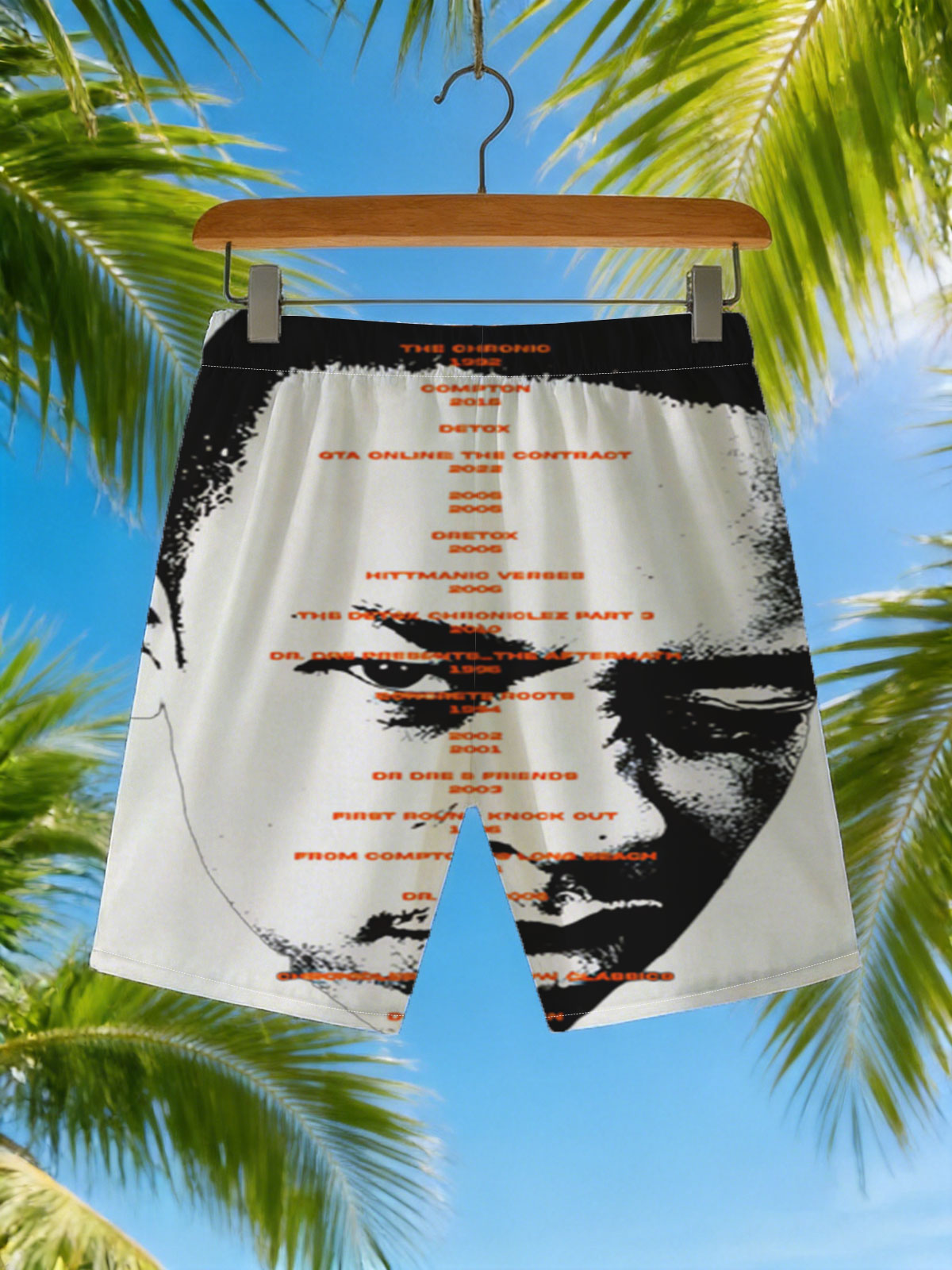 Dr. Dre: Chronological Discography Timeline 1996-2023 -  Beach shorts