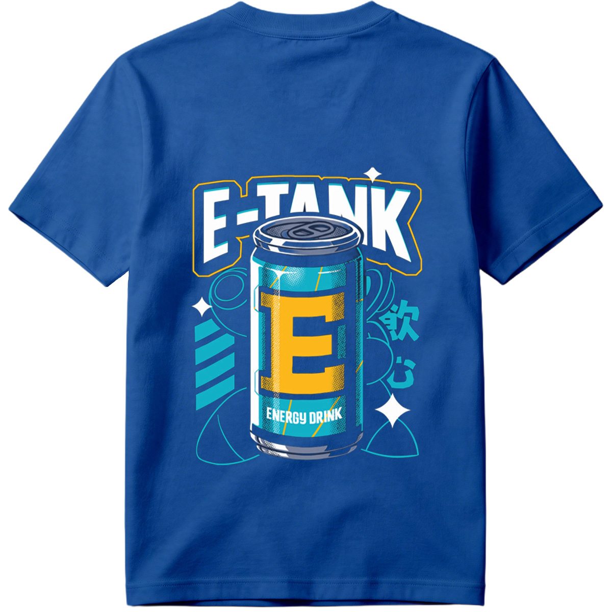 E-Tank Energy Drink Can Design - Tee