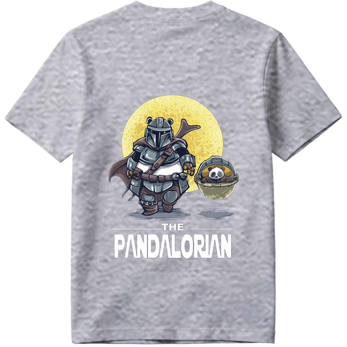 The Mandalorian with Panda Baby - Tee
