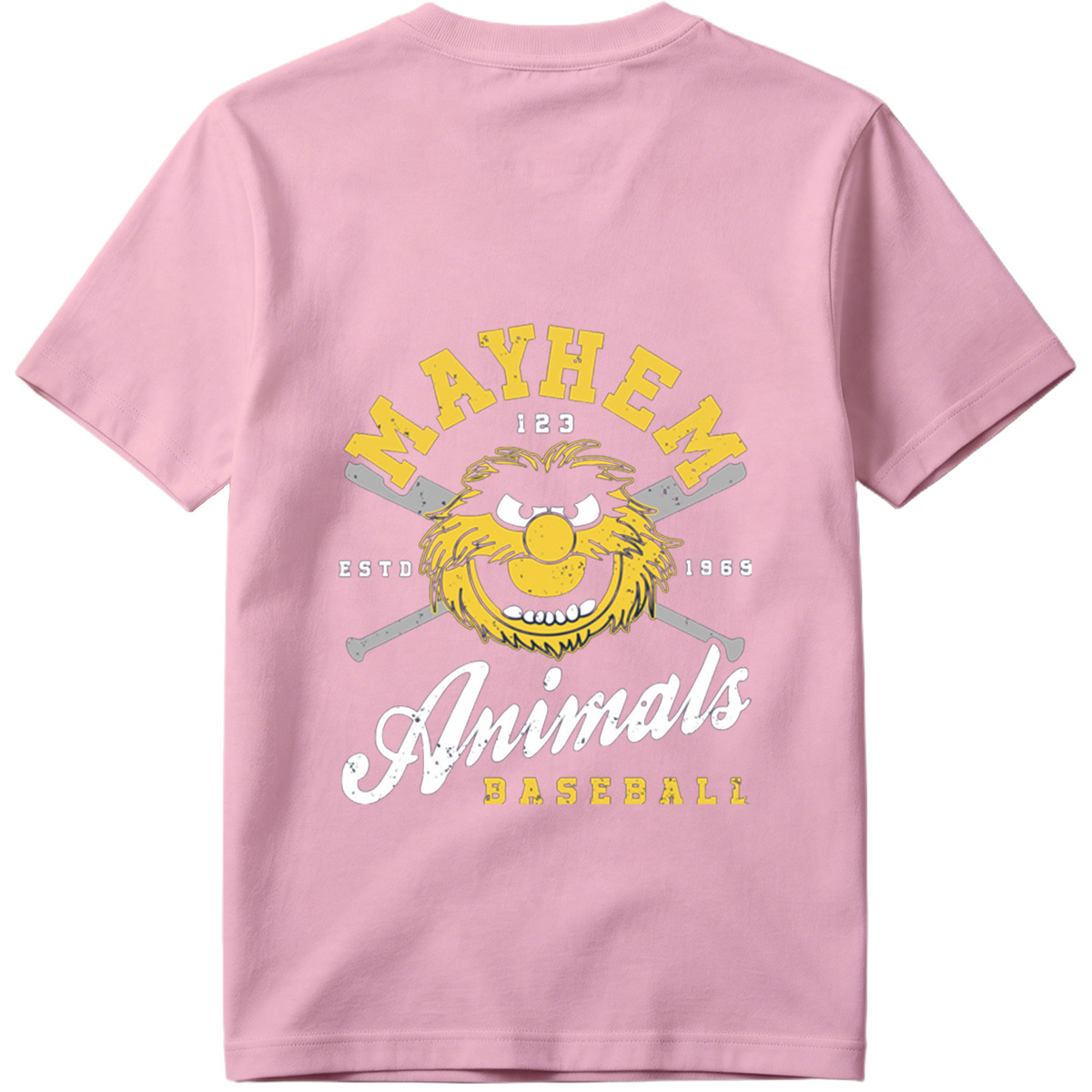 Muppets Animal Mayhem Baseball Logo - Tee