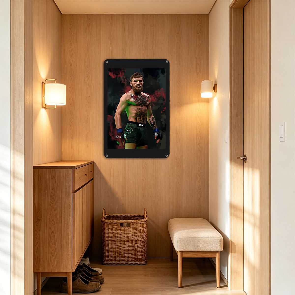 Conor McGregor UFC Fighter Portrait - painting