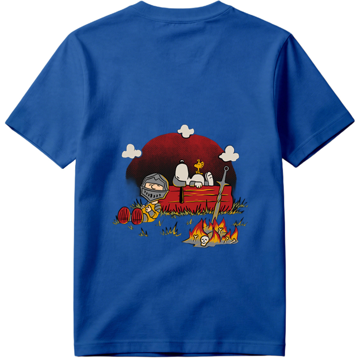 **Title:** Knight and Bone in the Moonlight - Tee