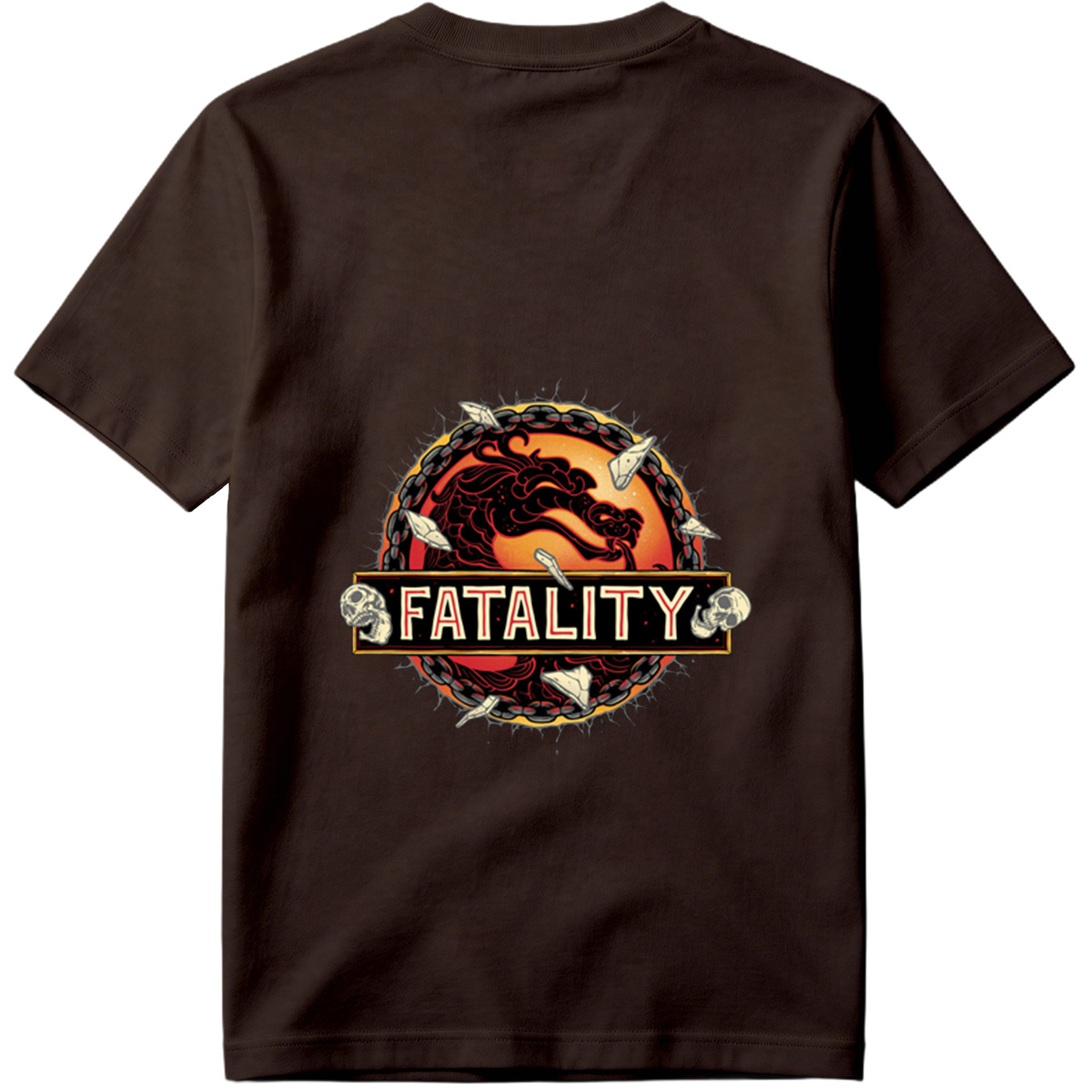 Mortal Kombat Fatality Logo - Tee