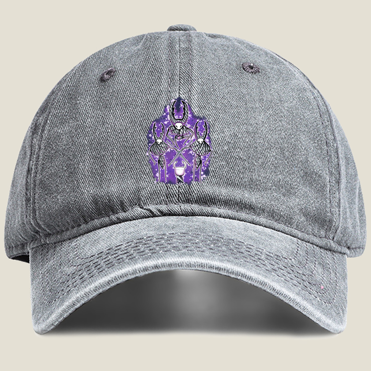 Hollow Knight: Three Sisters - Washed Denim - Baseball Cap
