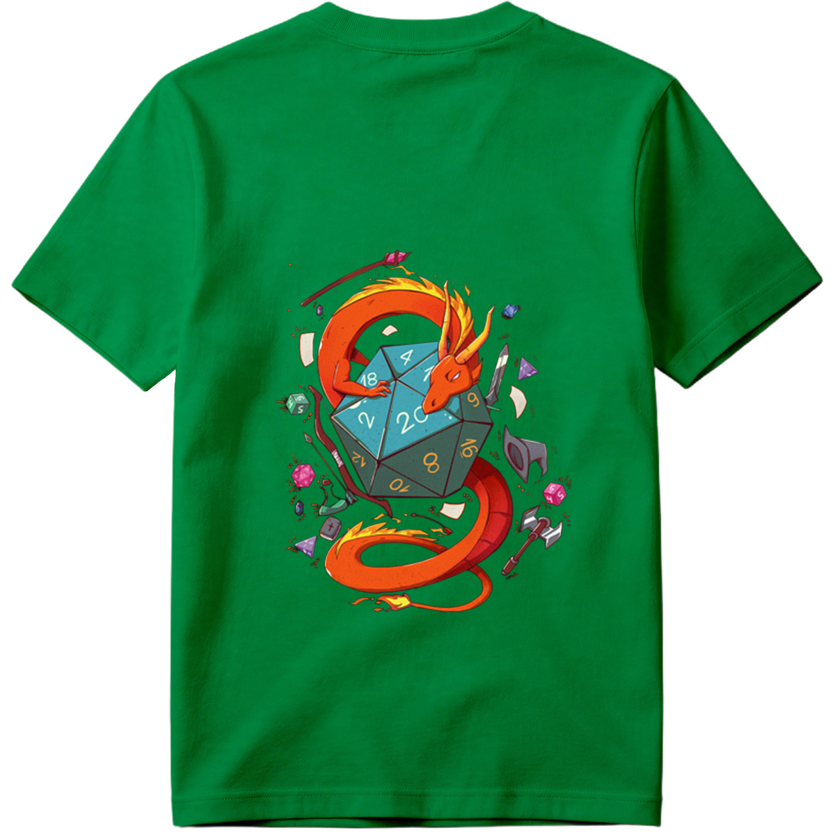 Dragon and D20: Fantasy Adventure - Tee