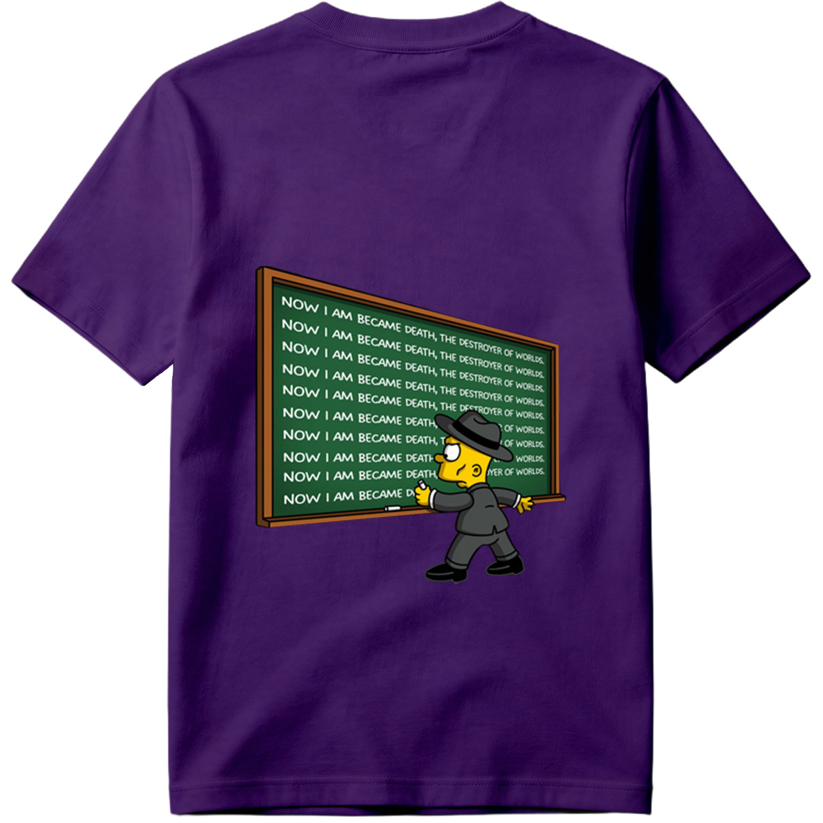 Simpsons Character Writes 