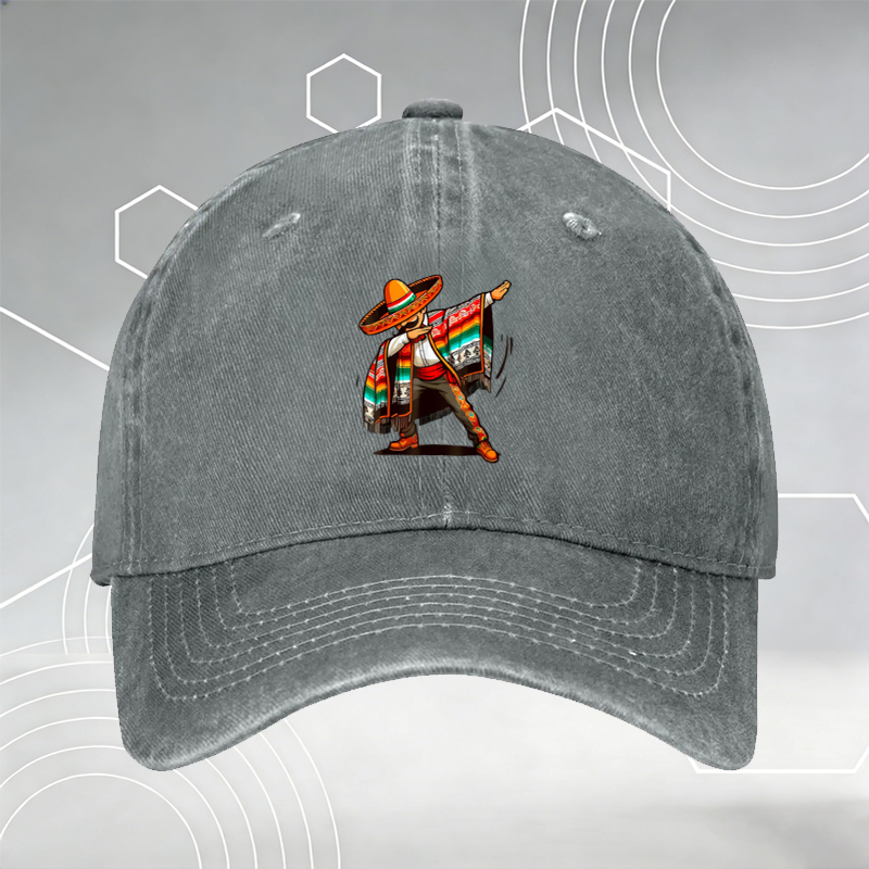 New Dinosaur Toilet Print Baseball Cap with 