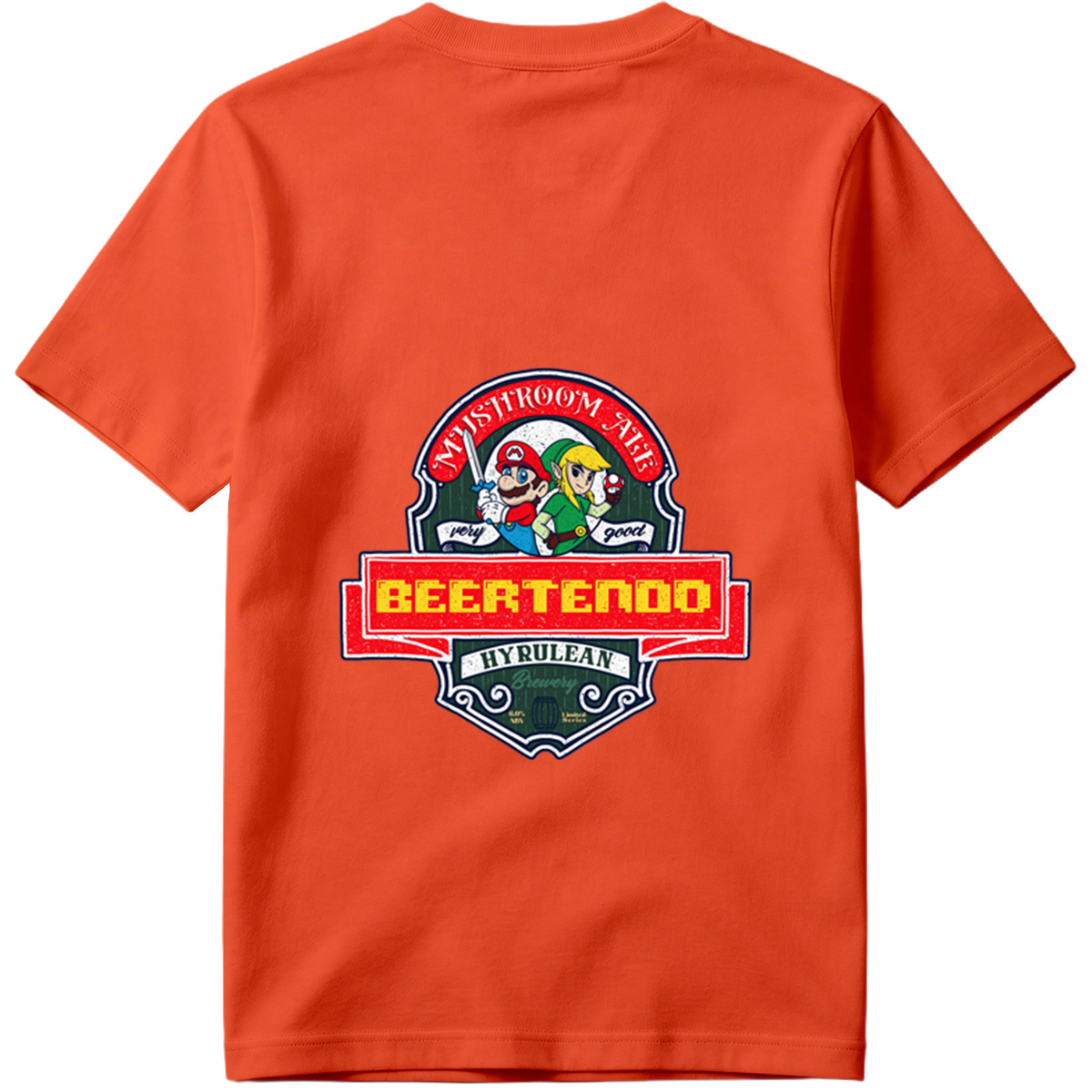 Beertendo: Mario & Link Mushroom Ale - Tee