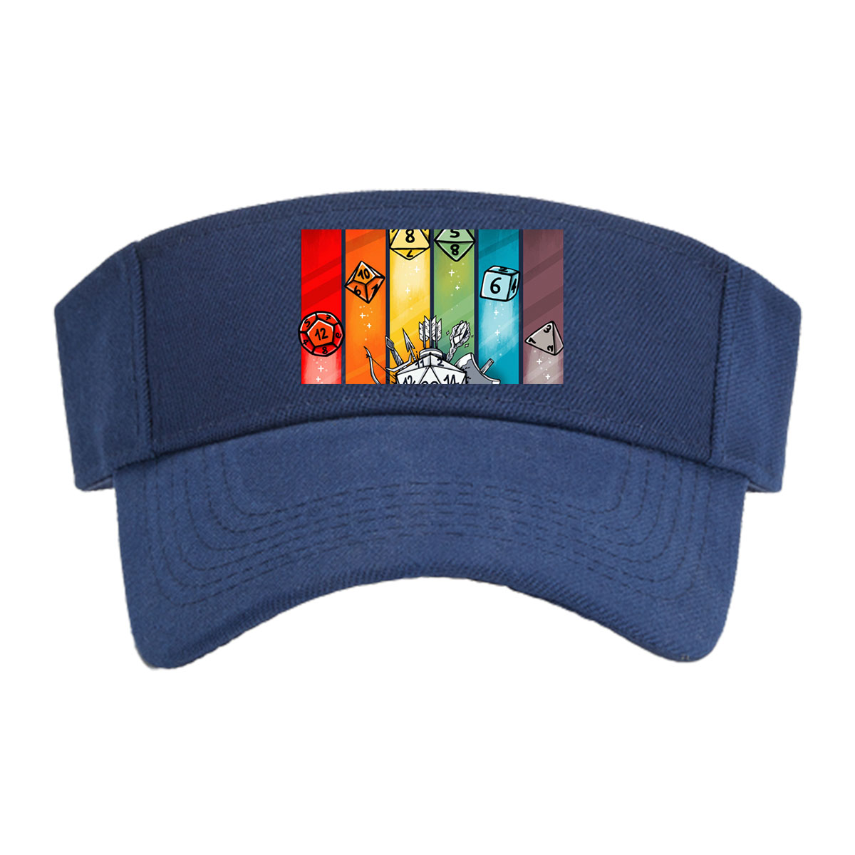 D&D Dice & Gear: RPG Adventure Essentials -  Visor cap